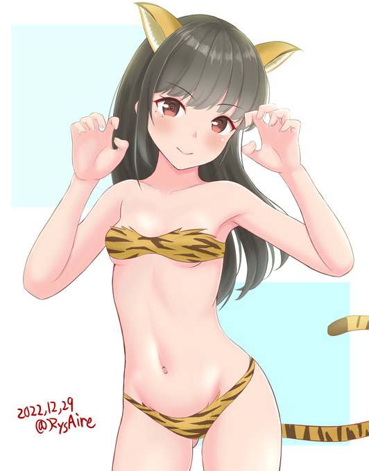 ゆく年寅年 #艦隊これくしょん #艦これ #早潮(艦隊これくしょん) #早潮 https://t.co/48vEAEQRSk 