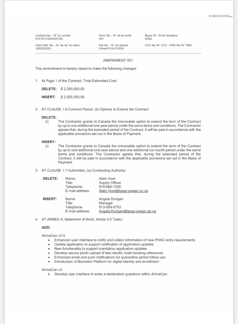 RealAndyLeeShow's tweet image. How far was the Public Health Agency of Canada willing to descend into bio-authoritarianism using ArriveCAN?

All the way.

Future app versions were to use biometrics, facial recognition, and have “enhanced integration” with COVID test centres and “quarantine management systems.”