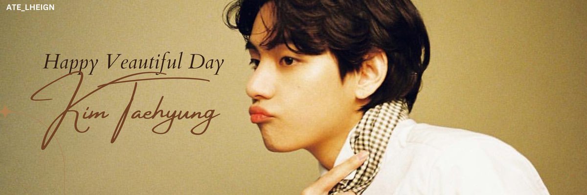 princezs_lheign's tweet photo. #BTSV Birthday header: a thread
You can use them if you want.
#kimtaehyung #taehyung #VeautifulDayswithV #TAEHYUNGbirthday #bts #btsedit #btsheader https://t.co/U0N3HQsMkv