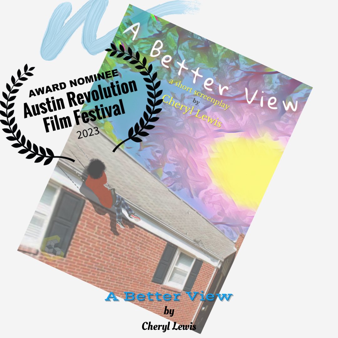 CherylinAction's tweet photo. WooHoo! Latest short screenplay, “A Better View”, selected as an Award Nominee at Austin Revolution Film Festival #ARFF11th
@WomenNMedia @NYWIFT @WomenInFilm @TheJTCList
#Diversity #Inclusion #Equality #RepresentationMatters
#Writer #Director #ActionChoreographer #StuntPOC https://t.co/hOtF6rbrXH