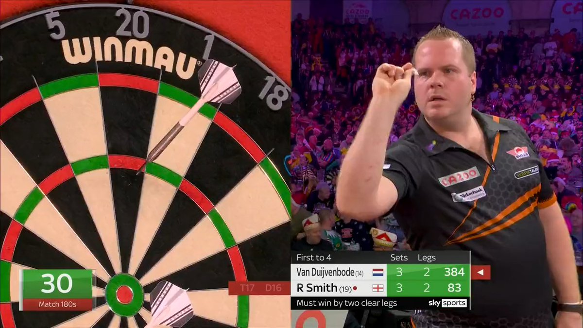 Sky Sports Darts on Twitter "RECORD BROKEN! 💥 30, yes THIRTY 180s in