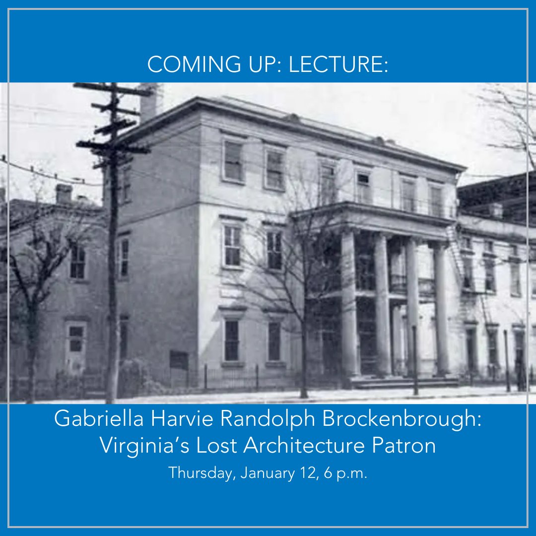 Coming up, January 12th with Edwin Slipek!
historicrichmond.com/detail/brocken…

#RVA #historicRVA #history #architecture #preservation #Richmond