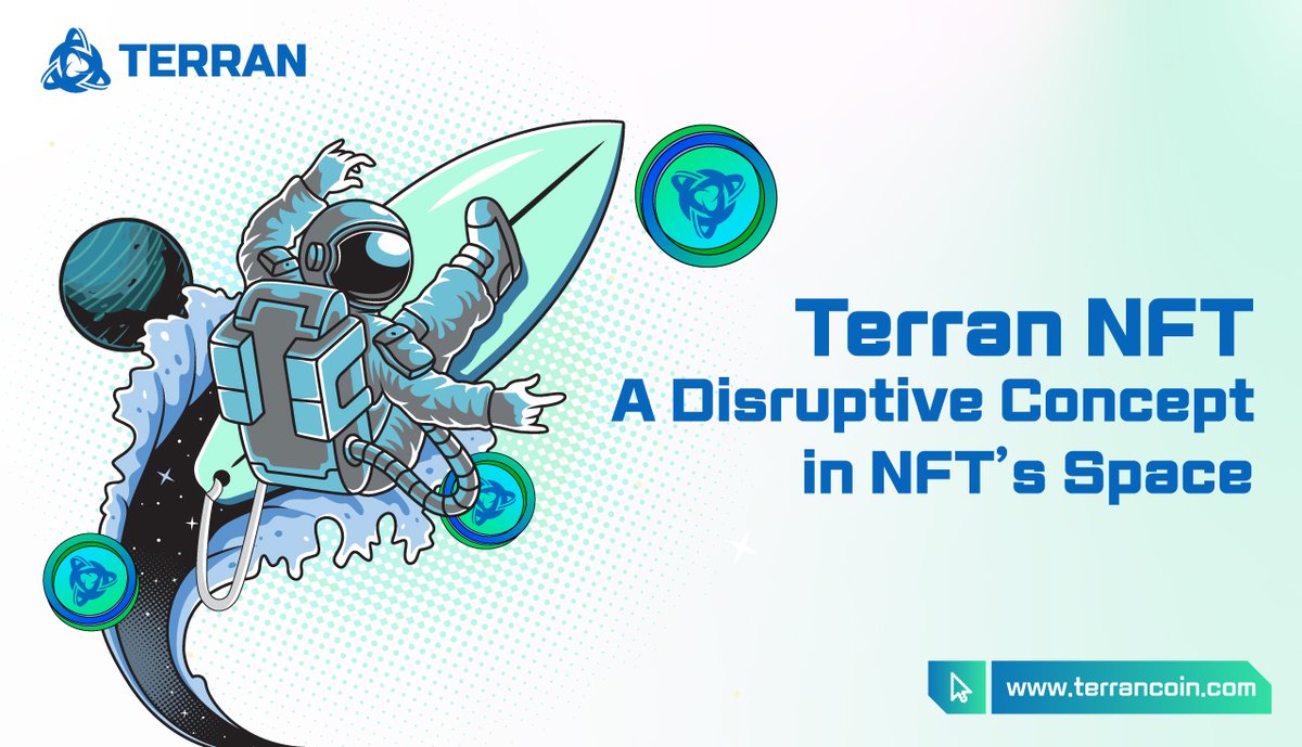 terrancoin's tweet photo. Terran NFT marketplace 🏠 is advancing its efforts to transform the current #NFT💰marketplace industry. By subsuming our eco-friendly #DDPos consensus into the🛡 #TerranChain,⛓ we aim to overhaul the NFT marketplace concept.
✅ Learn more at https://t.co/PpfBT58Rge https://t.co/XoHpSyFArU