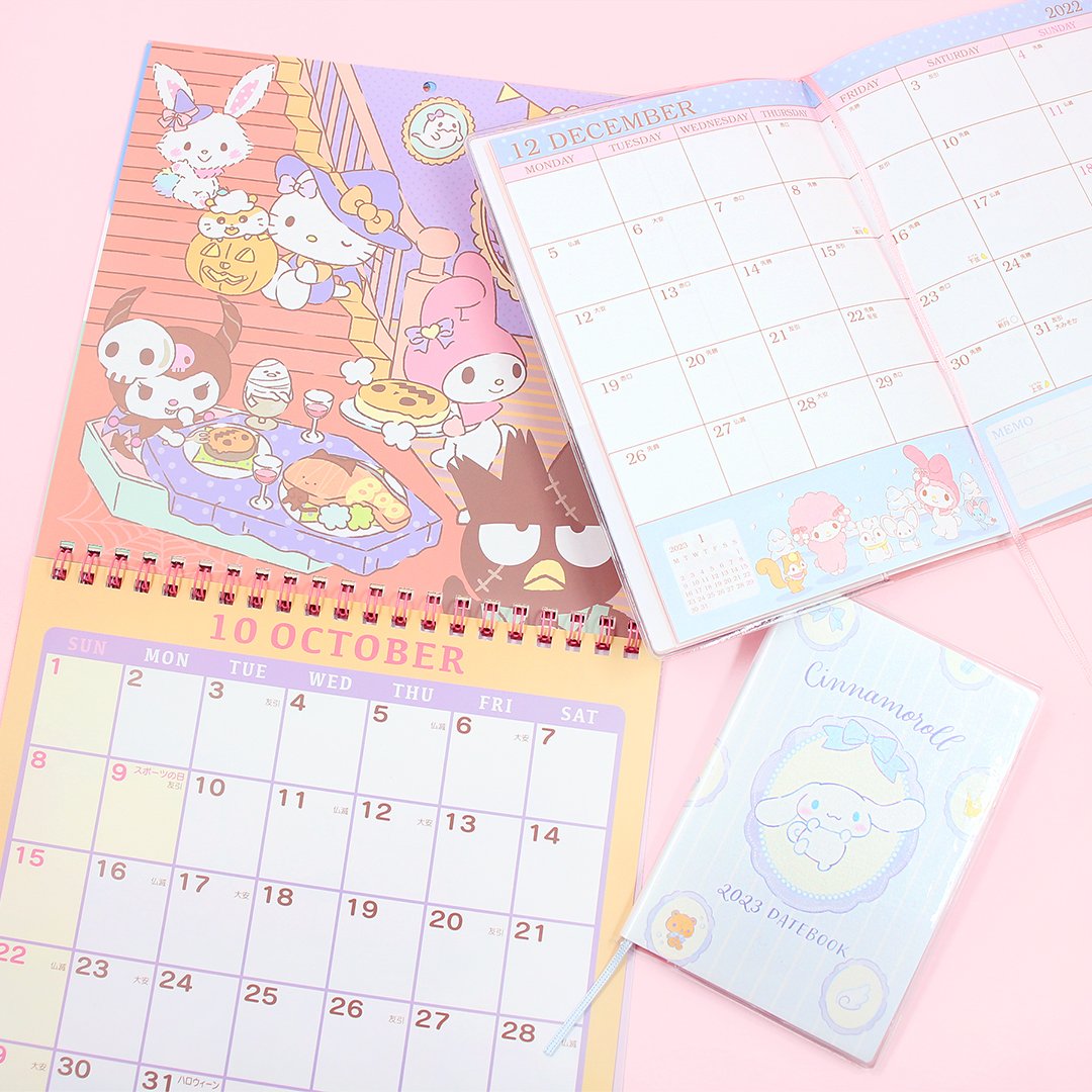 artbox_cafe's tweet image. There's no better motivator to get organised for the new year than the cuteness of #HelloKittyandFriends!

Grab your #Sanrio 2023 diary, calendar or datebook from the Sanrio Boutique here at #ARTBOXCafe but hurry, they're going fast! 🏃‍💨
#sanriocore #sanrioaesthetic #BrightonUK