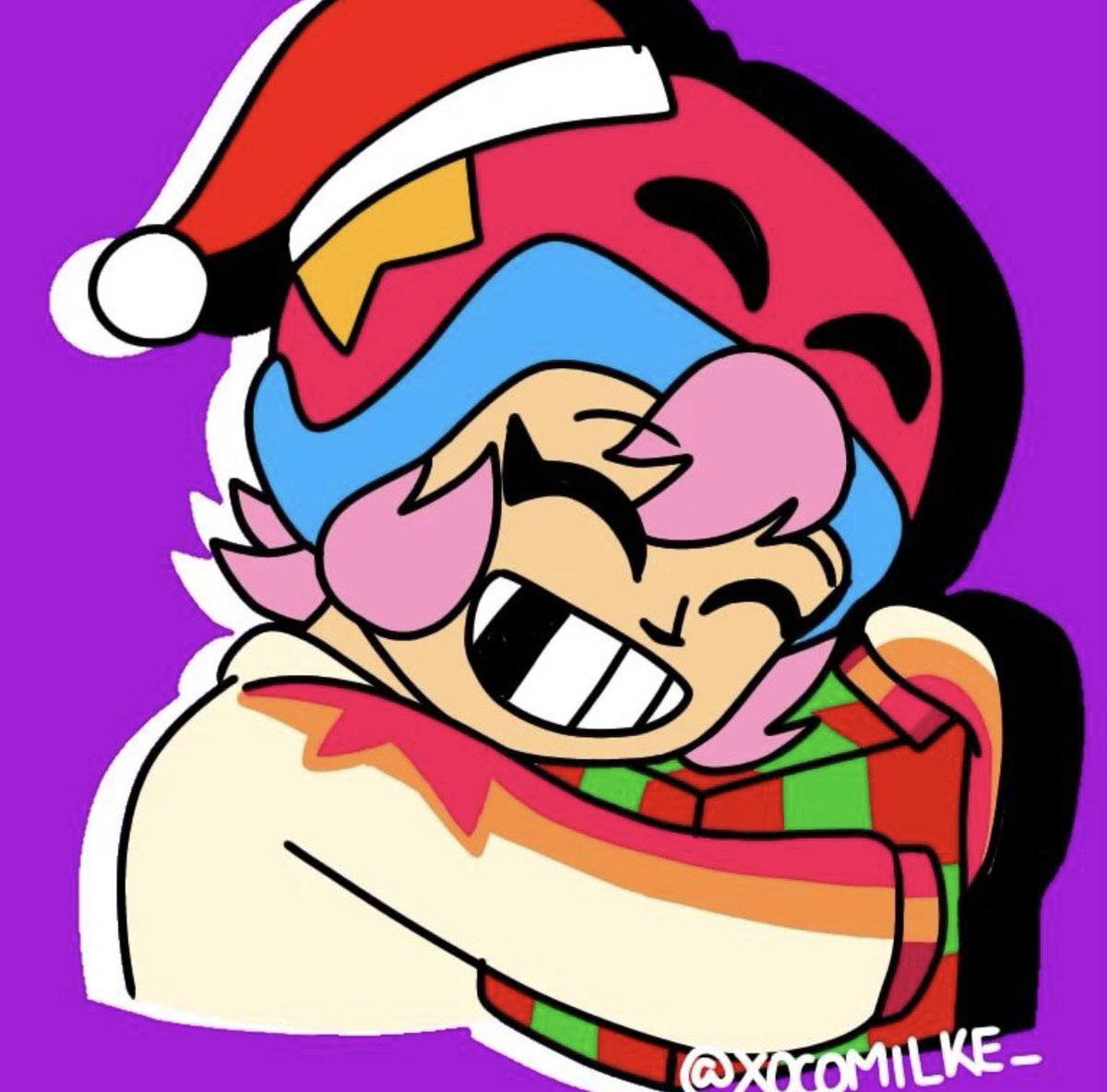 BrunoouBS's tweet photo. Eai clã. Minha amiga @xocomilke_ fez vários desenhos de natal pros amigos q são lindos!!! Quem quiser uma foto de perfil personalizada do seu brawler favorito manda msg pra ela (nn necessariamente de natal né). É baratinho os desenhos hehe! 😉
Insta: xocomilke_ https://t.co/uWNnL2zHbe
