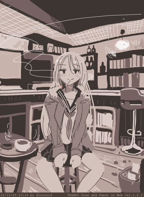 「愛しきかたちないもの僕らはそれを 東京と呼ぼう #tegaki_dt 」|24のイラスト