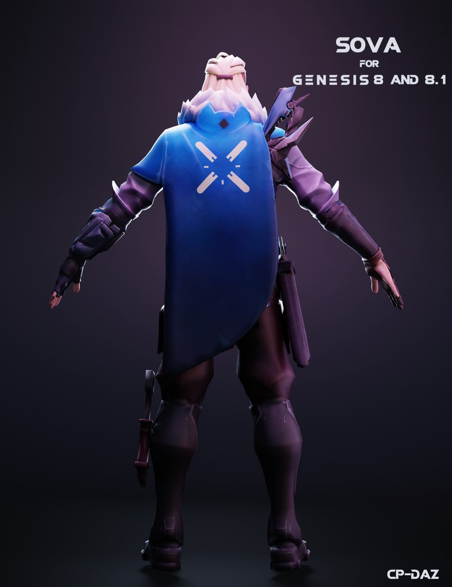 Sova For Genesis 8 and 8.1 Male Done

Converted to Daz Studio by me, credits would be appreciated!

DL
patreon.com/cpdazart

#Sova #VALORANT   #DAZ3D #character #DazStudio 
#daz #G8M
