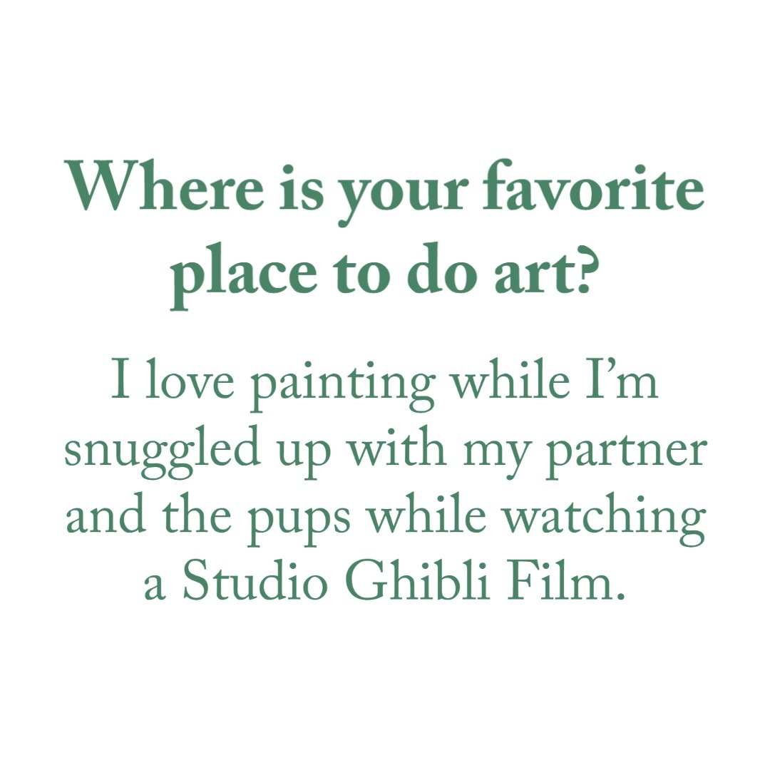 VWatercolors's tweet photo. I'm never productive but my heart is always warm and happy in my snuggles.
Where do you love to art? Tell me your favorite place 🥰

#heart #love #family #art #painting  #handmade #artsupplies #Ghibli  #business #pups #artistsontwitter #productivity https://t.co/9v7nllE8WH