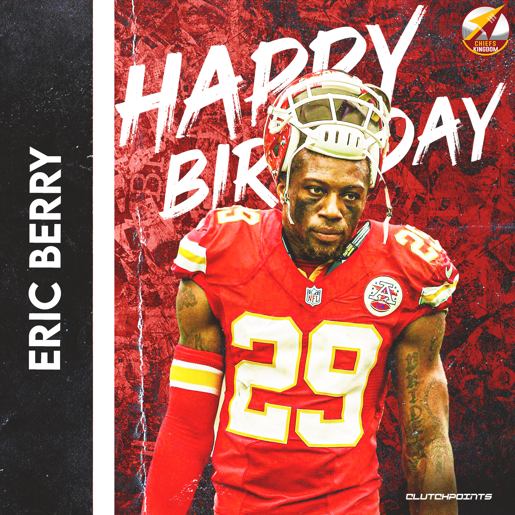 Chiefs Kingdom, join us in wishing Eric Berry a happy 34th birthday 