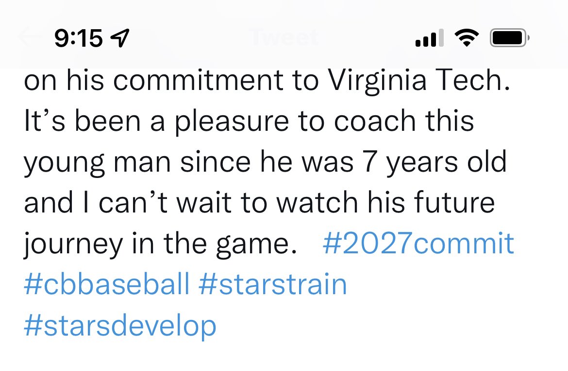 2024InfernoSB's tweet photo. Perhaps this is what may be wrong with College Athletics. Specifically baseball. My Alma matre to boot offering 8th graders. 8th graders committing to college. The kid most likely has not seen a single high school pitch. What are we doing? I wish him nothing but the best but????? https://t.co/ka14DUxrvM