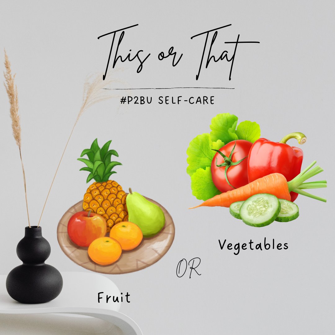 This or that Thursday - P2BU Self-Care Edition! 
What do you think? #p2bu #thisorthatthursday #selfcare