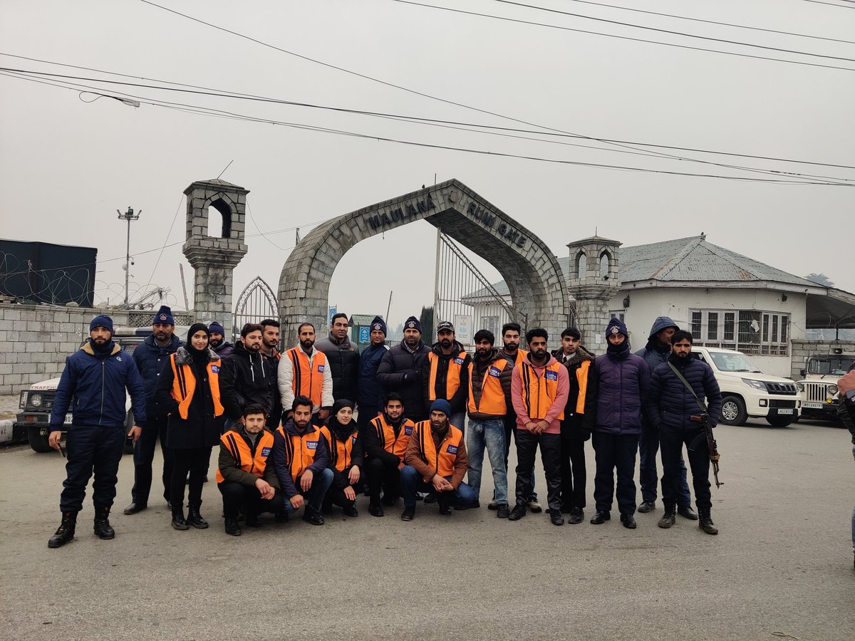 The traffic Rules and Regulations awareness program was carried out by the office of the coordinator, NSS University of Kashmir in collaboration with the traffic police city (srinagar) 
<a href="/Anurag_Office/">Office of Mr. Anurag Thakur</a> <a href="/NssrdD/">NSS Regional Directorate Delhi</a> <a href="/igtraffic_jk/">Traffic Police J&K</a> <a href="/muzaffar_a_shah/">Muzaffar Ahmad Shah</a> <a href="/Tariq_wani786/">Tariq Wani</a> <a href="/diprjk/">Information & PR, J&K</a> <a href="/SrinagarPolice/">Srinagar Police</a>