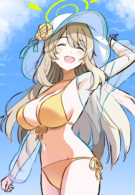 ブルアカのおかげでファンアートを楽しめる一年でした!ほんまにありがとな! #2022年自分が選ぶ今年の4枚 