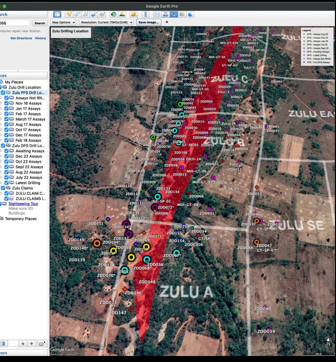 DeadEyeBeaky's tweet photo. #PREM Some perspective going into next year.
We may not have a traditional RUS/DFS, but these are the plotted drillholes to date - all public knowledge.
Our Chinese investors gave tens of millions over this data. 
*Q1 PRODUCTION JUST 7 WEEKS AWAY AND ITS A MONSTER RESOURCE!* https://t.co/QhmiGJJUHc