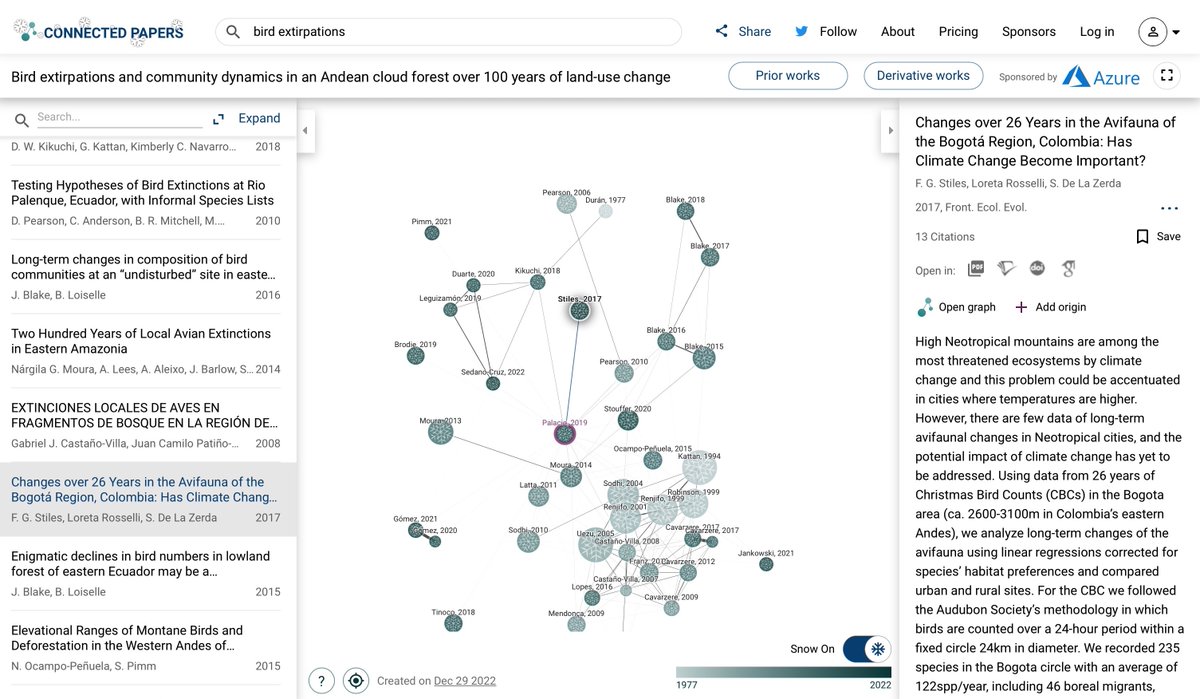rdpalacio's tweet image. Two awesome tools to find relevant literature for your research:

@ConnectedPapers and  @Inciteful_xyz
 
They are both based on network analysis of citations between papers.