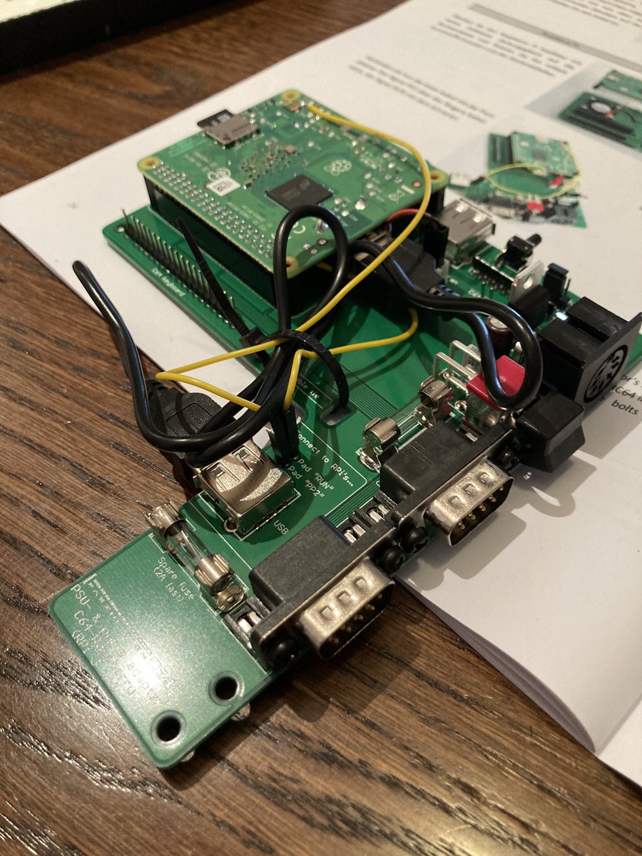 monel1976's tweet photo. It is alive! Next step put it in the case #commodore #RETROGAMING #BMC64 https://t.co/ZwHQRxfAyV