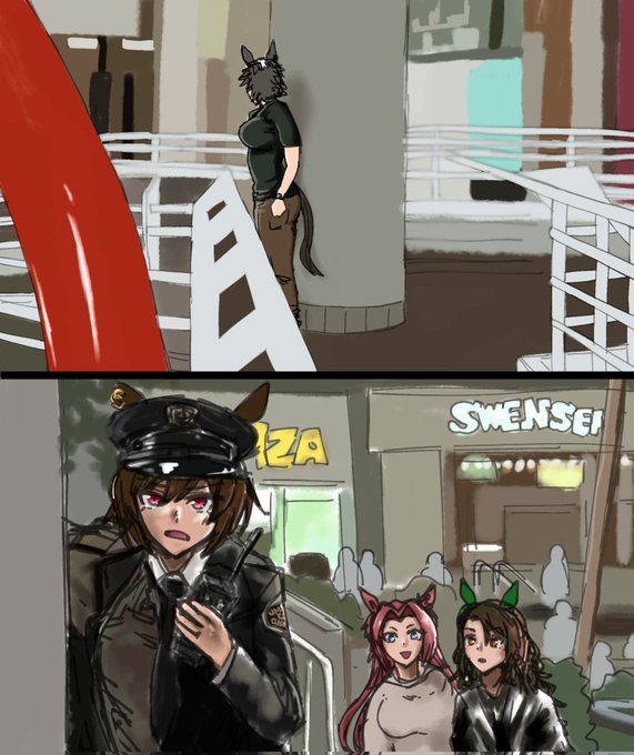 #今年も残りわずかなのでお気に入りの4枚を貼る
いつでもこれぐらい手広いジャンルでお絵描きしたい。 