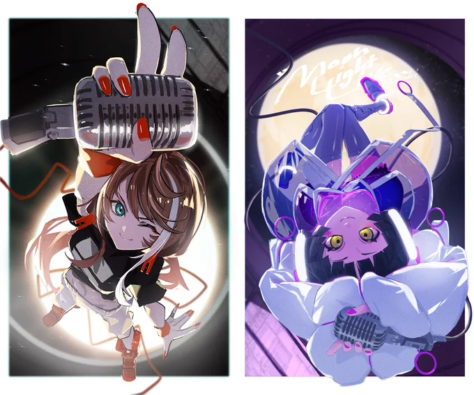 #2022年自分が選ぶ今年の4枚 満足のいくイラストがいくつも描けて良かったです。もっと前に進みたいです。 