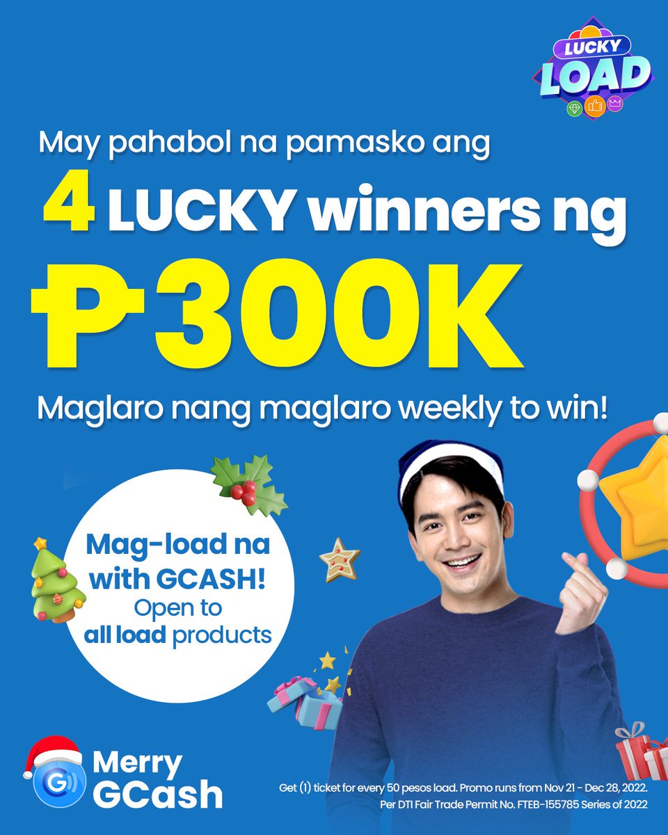 gcashofficial's tweet photo. Feeling like a King ngayong holiday ang 4 LUCKY winners ng P300K! π
Continue sa pag-buy load to avail different tipid promos!
#ReadySetGForJoshua #GforMoreMagic #MerryGCash2022 #iGCashMo π
π https://t.co/ECUvcZkww8