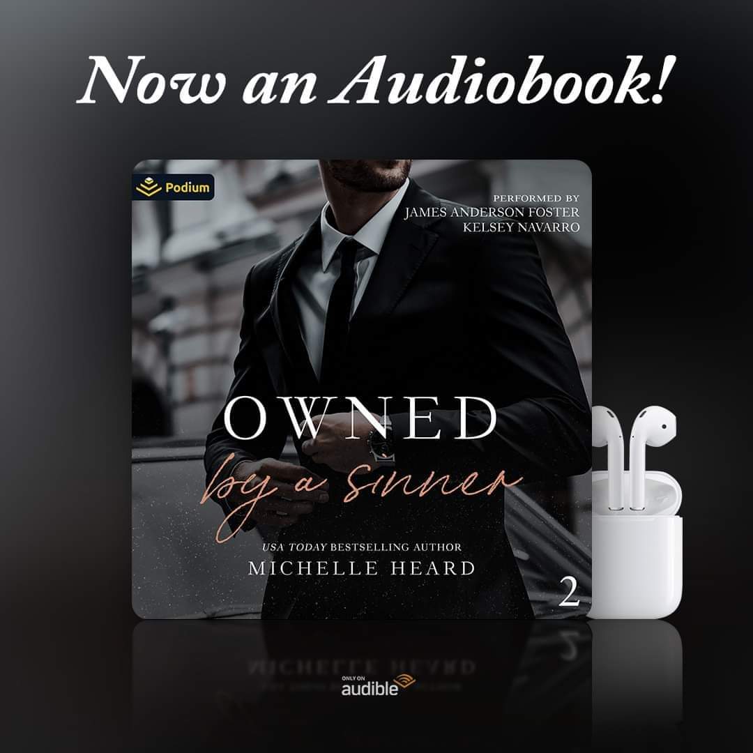 CatreenaW's tweet image. The #Audiobook for OWNED BY A SINNER is NOW AVAILABLE!!!
#michelleheardauthor #GrumpyandSunshine #HEA #Standalone 
#OTTJealousPossessiveHero #Angst #Action #Heat #Drama
Also FREE with KU amazon.com/Owned-Sinner-S…
#MafiaRomance
