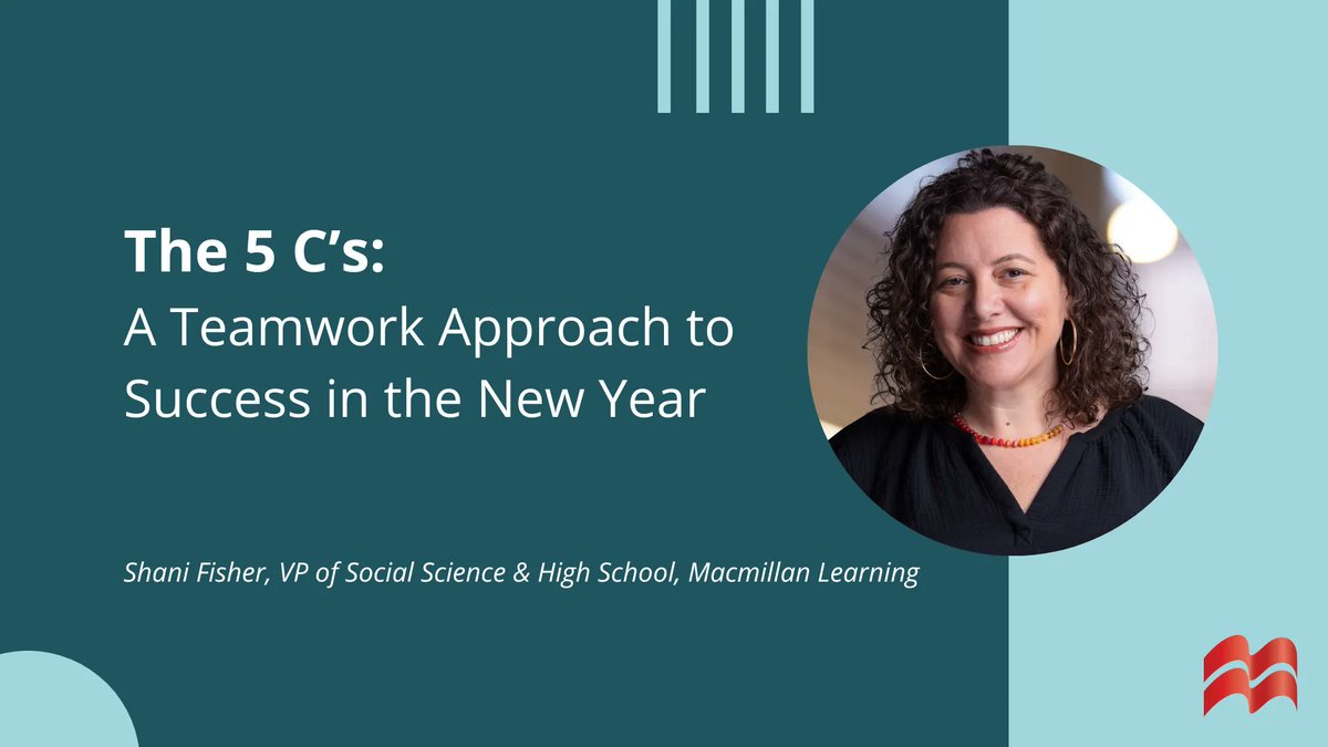 MacmillanLearn's tweet photo. "There are as many creative solutions as there are problems to solve, and I believe that this starts with asking questions."

Learn how Macmillan Learning VP Shani Fisher uses 5 C's (including creativity) to develop her team's leadership skills.

https://t.co/aCZXrBhtHw https://t.co/SyYpDQphO9