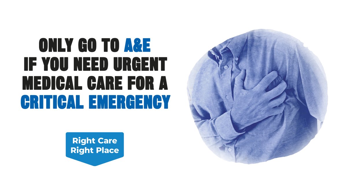 We're asking people to please only visit A and E if it’s urgent or an emergency, especially in the Glasgow area, where the health care service is currently experiencing significant demand. Visit nhsinform or call NHS 24 on 111 if it’s not life threatening #rightcarerightplace