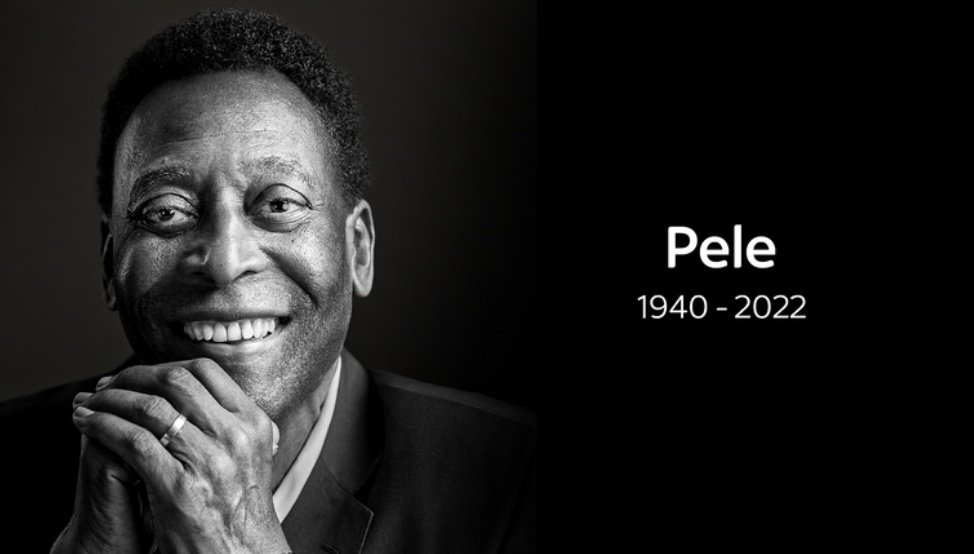 sammalisto's tweet photo. RIP - Edson Arantes do Nascimento
💛🇧🇷⚽
#Pele #GOAT𓃵 https://t.co/VHpN7BvwWD