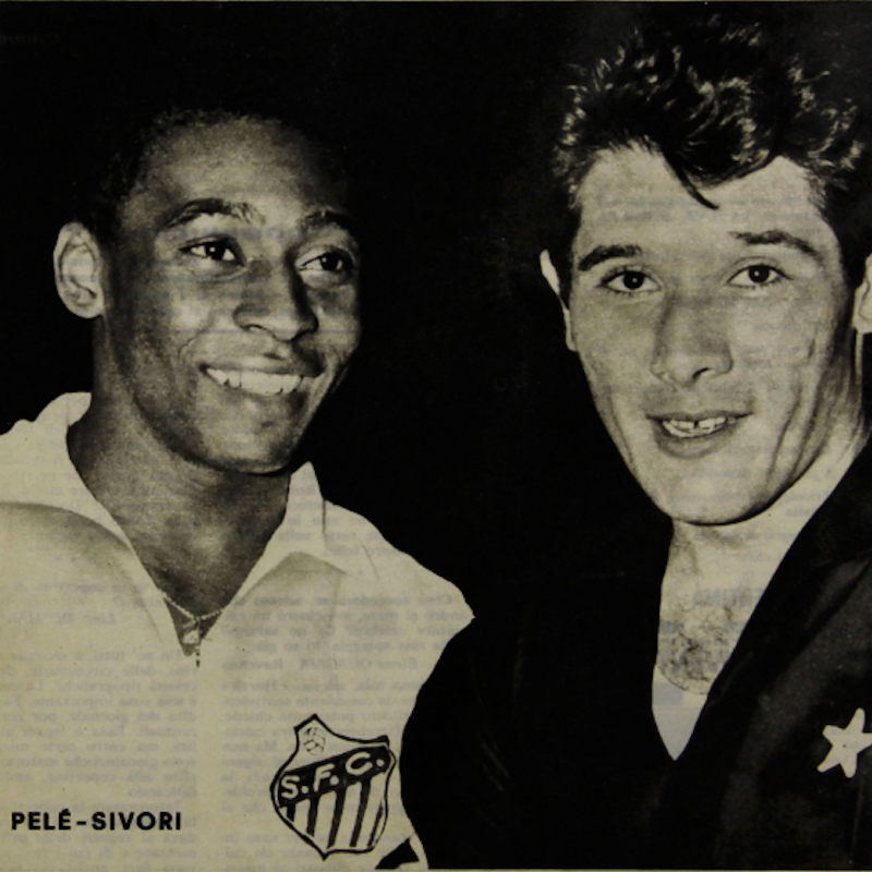 juventusfc's tweet photo. Ciao Pelé