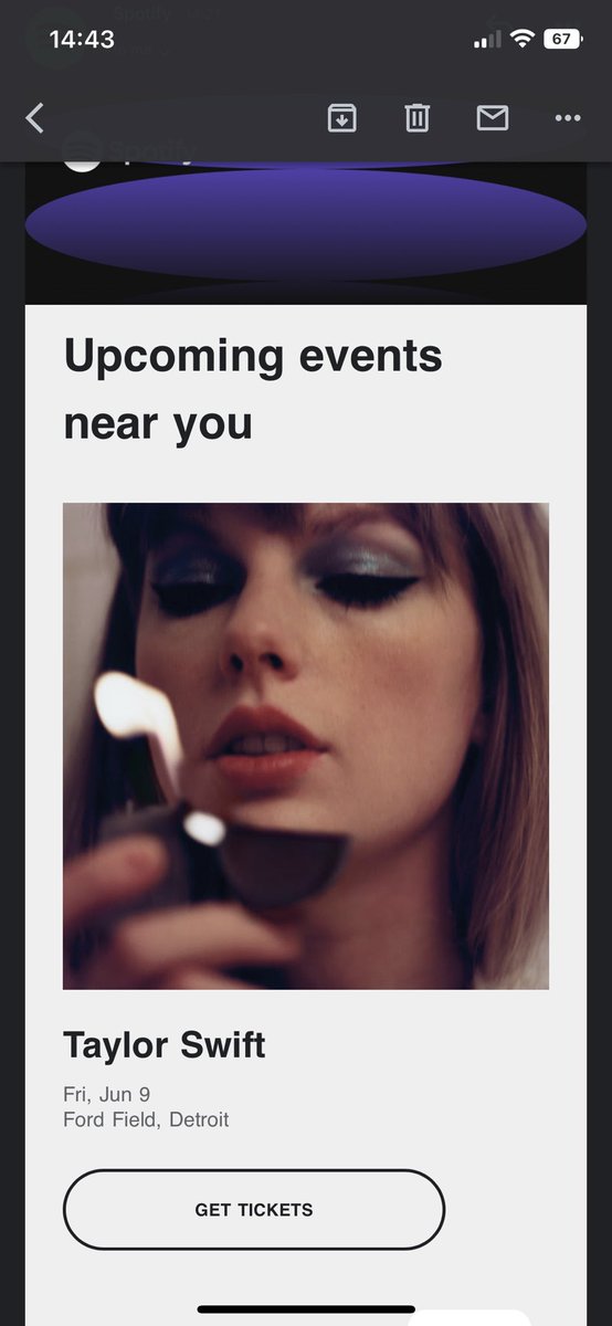 JenGSchwab's tweet photo. Why is Spotify taunting me like this? https://t.co/hdYY5TnFPX