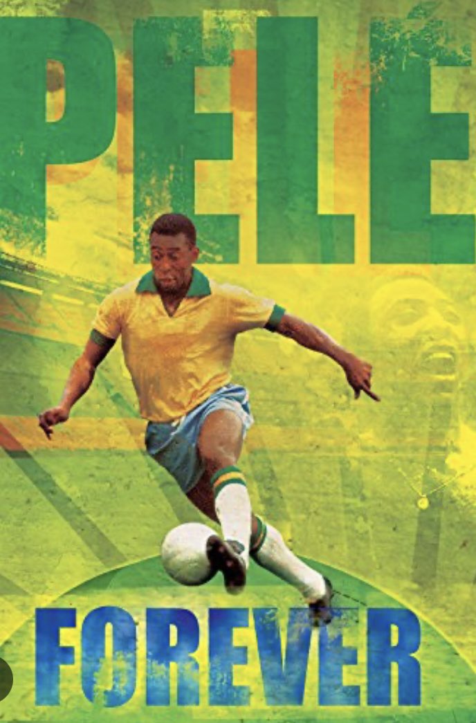 CoachGregConley's tweet image. RIP -Pele’
I am so very sad to see this , when one of your heroes dies it hard to believe.
He absolutely was one of my childhood heroes, the insane dribbling , and that amazing smile…😃

#GOAT
