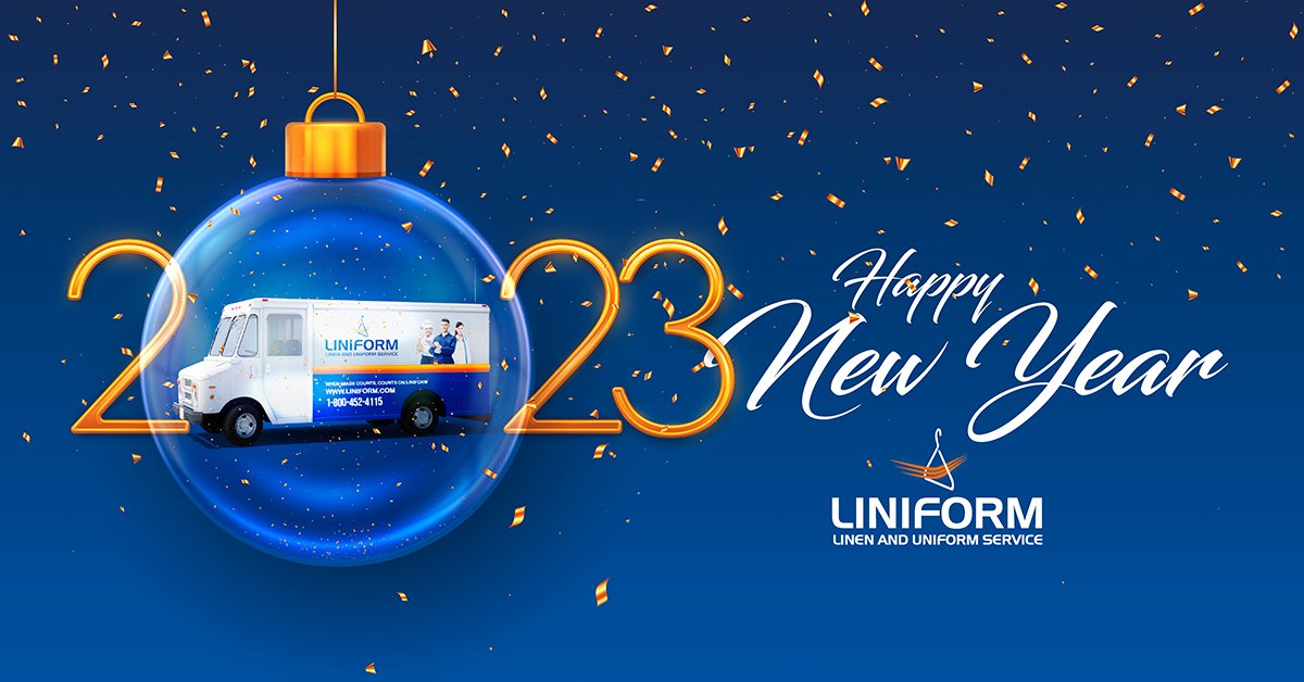 Here’s to 12 new chapters! #HappyNewYear from Liniform. 🎊