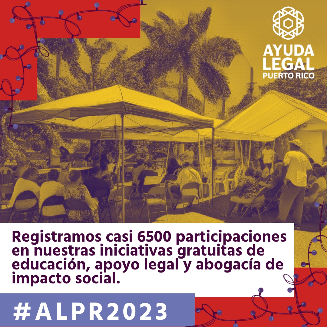 ayudalegalpr's tweet photo. 🎄 Razones pa' agradecer al 2022 ( y a cada persona que confía en nuestro trabajo ⭐ Pt 1
#RecuperacionJusta #JusticiaClimatica #A2JTech #AlquileresDignos #DerechoATuCasa https://t.co/zY1lIXeOVq