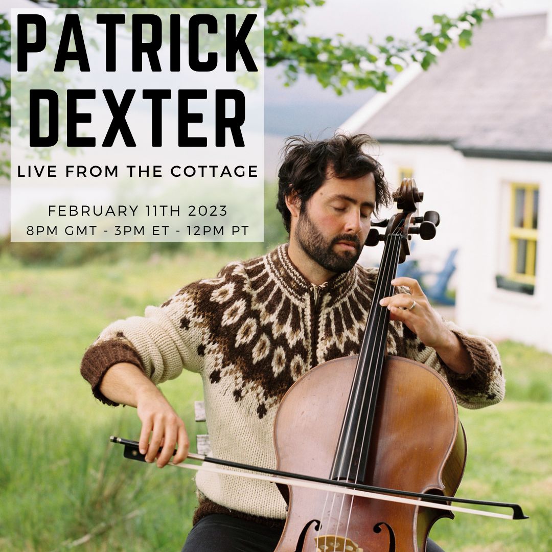 patrickdextervc's tweet image. This February, I will be giving my first ever live concert at the location most dear to my heart, my cottage. It will be live streamed and I welcome you to join me online for cello music and a chat in this beautiful setting live.patrickdexter.com/product/patric…