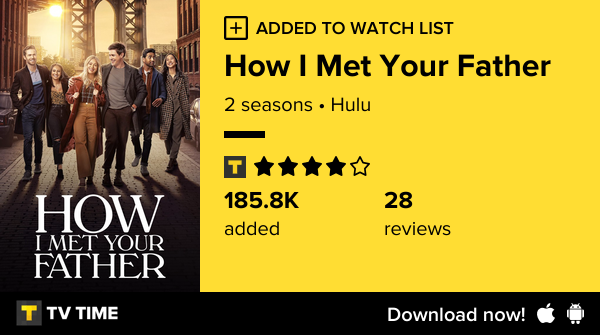 YolandaHassing's tweet photo. I've just started following How I Met Your Father https://t.co/MtMrO58OJM #tvtime https://t.co/bVlTe3PozV