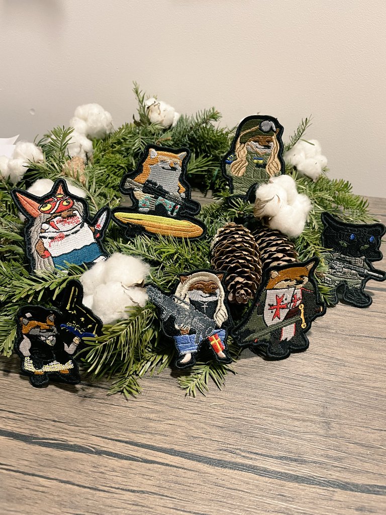 ninaselyna's tweet photo. #NAFOfellas gathered together to chill on #Bavovna a bit 😌😁
Aren't they beautiful? 😍
I'm ready to order more cool patches 😎 write me in DM if you want your fella too 👍😍 https://t.co/LYbq63fZ9U