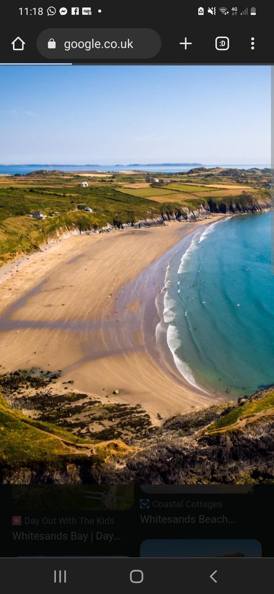 ROBHOWELLS12's tweet photo. Tomorrow, I am  heading back to my Father's home city of St David's in Wales
  His ashes are scattered on this beach, because he loved it and was so proud of his roots x
Meeting several family members, think this could be totally what I need ❤ 
Hope you all have a good new year https://t.co/qZNLdCu4if