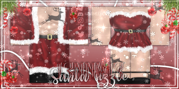 J3NNYI3's tweet photo. ღCLOTHES FOR MY GROUP!

Santa sizzle

jacket: https://t.co/GbTZ7dxn5G
dress: https://t.co/hZdhTAsmKX
pants: https://t.co/6chUMrM66f

#Roblox #RobloxClothing #RobloxArt #RobloxCommissions #RobloxDesigner #Robloxdesign #j3nnyi3 #rtcdesigners https://t.co/gFWzkPJW0B