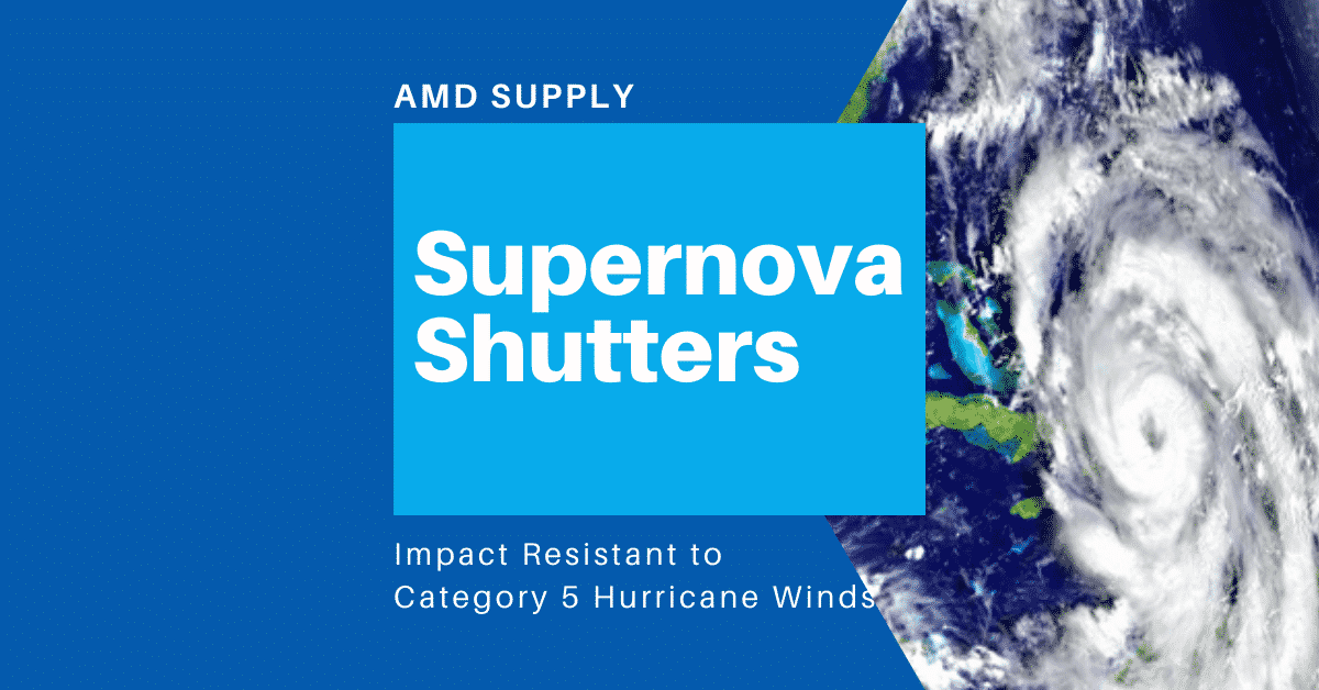 AMDSupplyLLC's tweet photo. #SupernovaShutters are Florida Building Code Approved and Texas Department of Insurance Approved hurricane shutters for use in Florida and Texas.

Learn more about the top-rated #accordionhurricaneshutters in the market: https://t.co/6Rg5O8hQAq #madeinusa #hurricaneshutters https://t.co/mVG8WJ5bIc