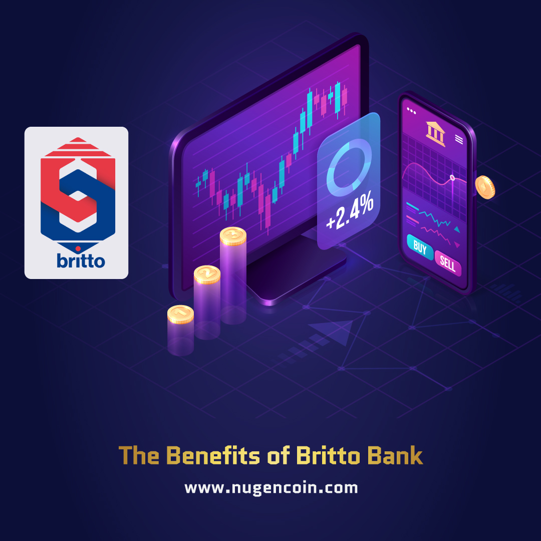 🏦 Britto Bank is a fully functional banking system owned by Fazil Mohamed Jabar and NUGEN Universe. This bank is open to any individual worldwide, and one can easily create an account to access the features and benefits instantly

#Web3 #Crypto #Blockchain