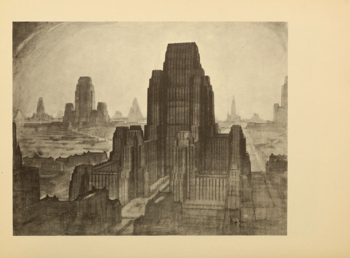 mohistorymuseum's tweet photo. What do Batman’s moody Gotham City, Superman’s soaring Metropolis, Dorothy’s glimmering Emerald City, and the dystopian Los Angeles of Blade Runner all have in common? They all owe some of their style to the drawings of one St. Louisan: https://t.co/8kyoHItxgE
#ColoringSTL https://t.co/aZfTQa2z3i