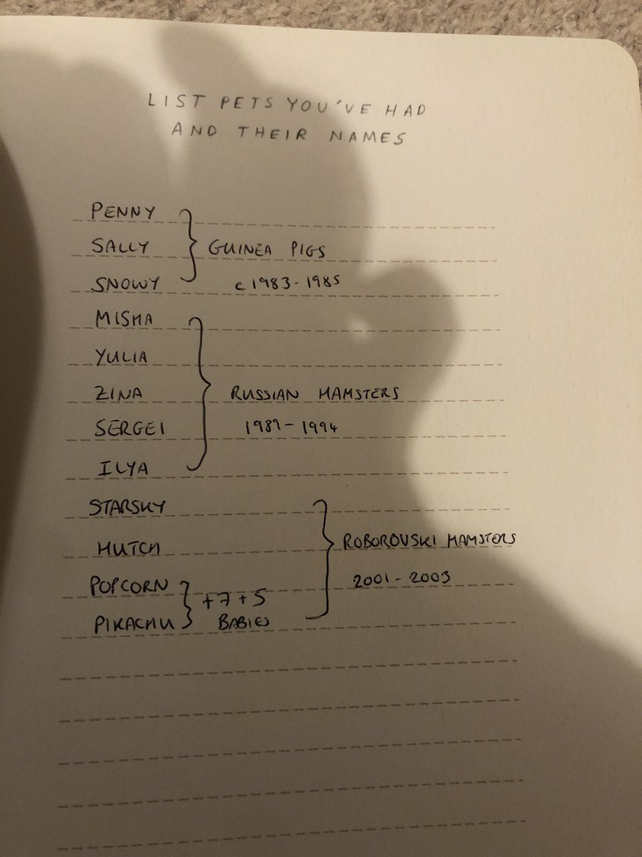 SophieGooner's tweet image. #cuteness Got this cool List book for Xmas #lovealist and the first one sent me digging for old photos 🐹 #myhammies #surprisebabies #thelittleruntehomadeit 🥺