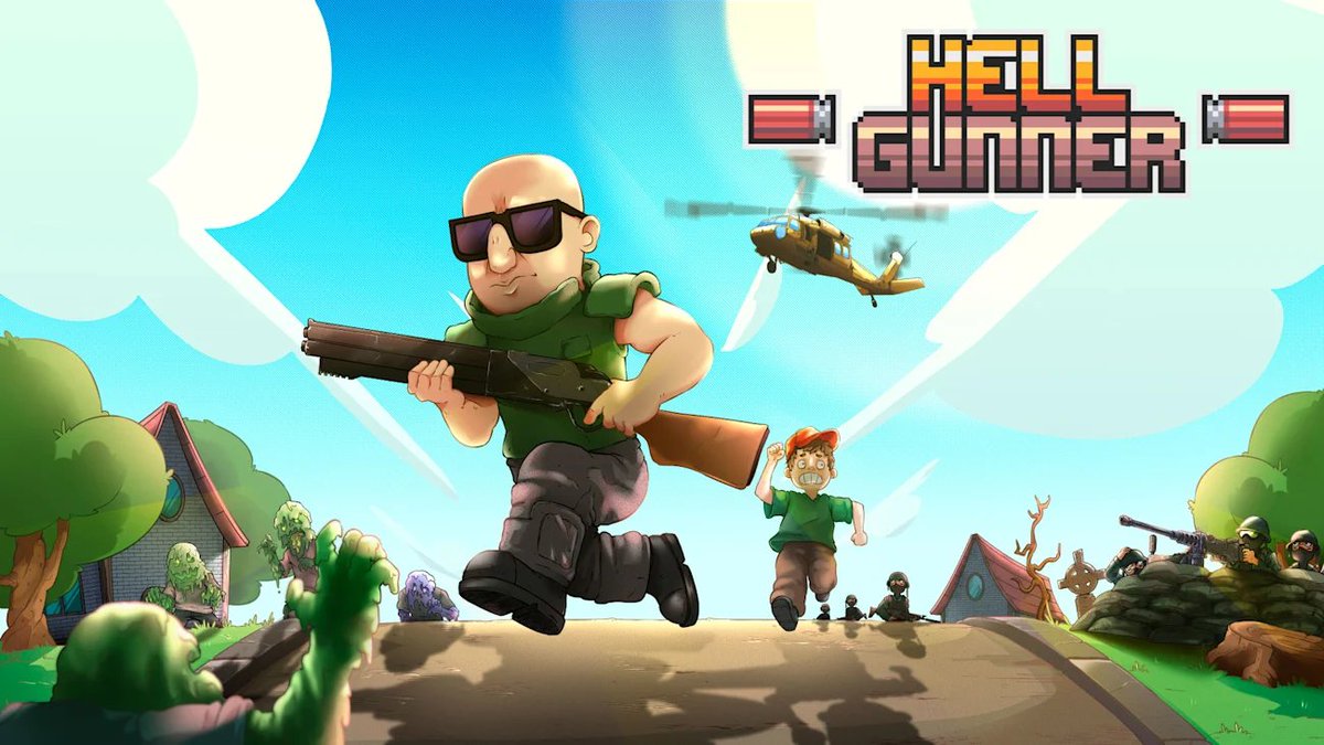 RatalaikaGames's tweet photo. Shoot zombies, monsters, and more in HellGunner!

The game is now discounted up to 60% off on #PS4, #PS5, and #Switch!

🧟Get it here: https://t.co/3K3UjAqhBQ https://t.co/xk4r7AVPNq