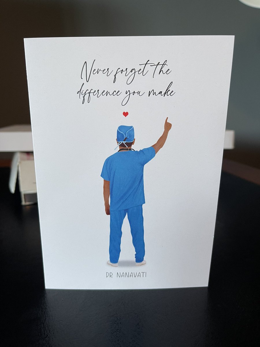 YorkshireFoot's tweet photo. I was so happy to receive this great card from one of my patients this week. 

More importantly, it was really pleasing to hear their quality of life had been improved following surgery 😀

#orthotwitter #Sheffield #Doncaster #yorkshire #rotherham https://t.co/cKAlkmbIrd