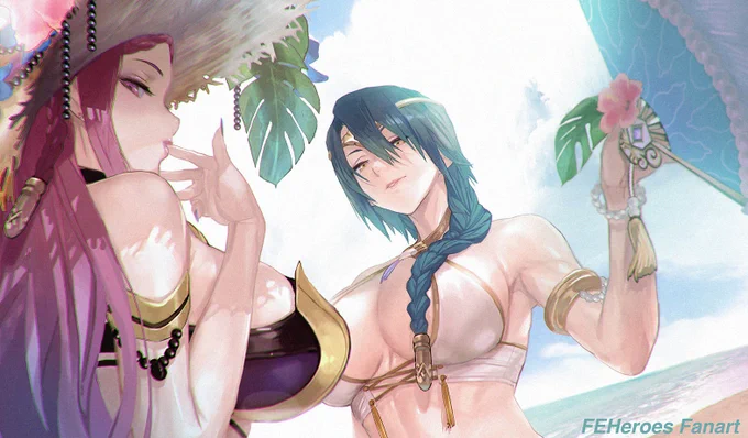 戦神&戯神でした色々戦った・・#今年のFEHを振り返る 