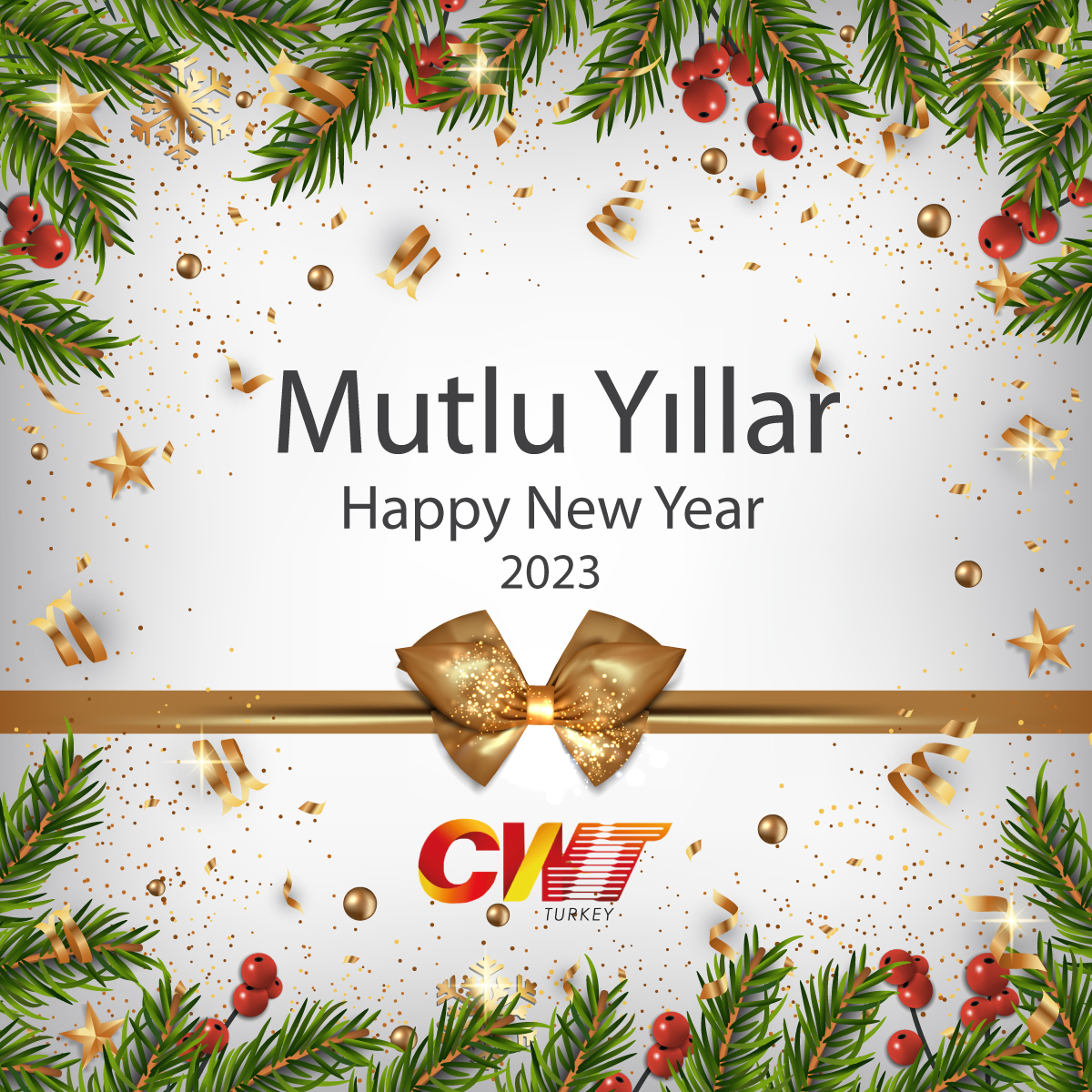 CwtTurkey_'s tweet photo. MUTLU YILLAR
Happy New Year
#cwtturkey #HappyNewYear #mutluyillar #yeniyılınızkutluolsun #happynewyear2023 #logistics #lojistik #warehousing #freight #taşımacılık #depolama #cwtlogistics https://t.co/P81aVcohy9