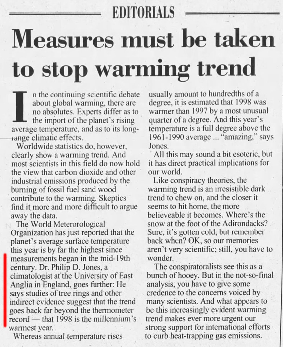 Steve Milloy on Twitter "24 years ago today the PostStar (Glens Fall