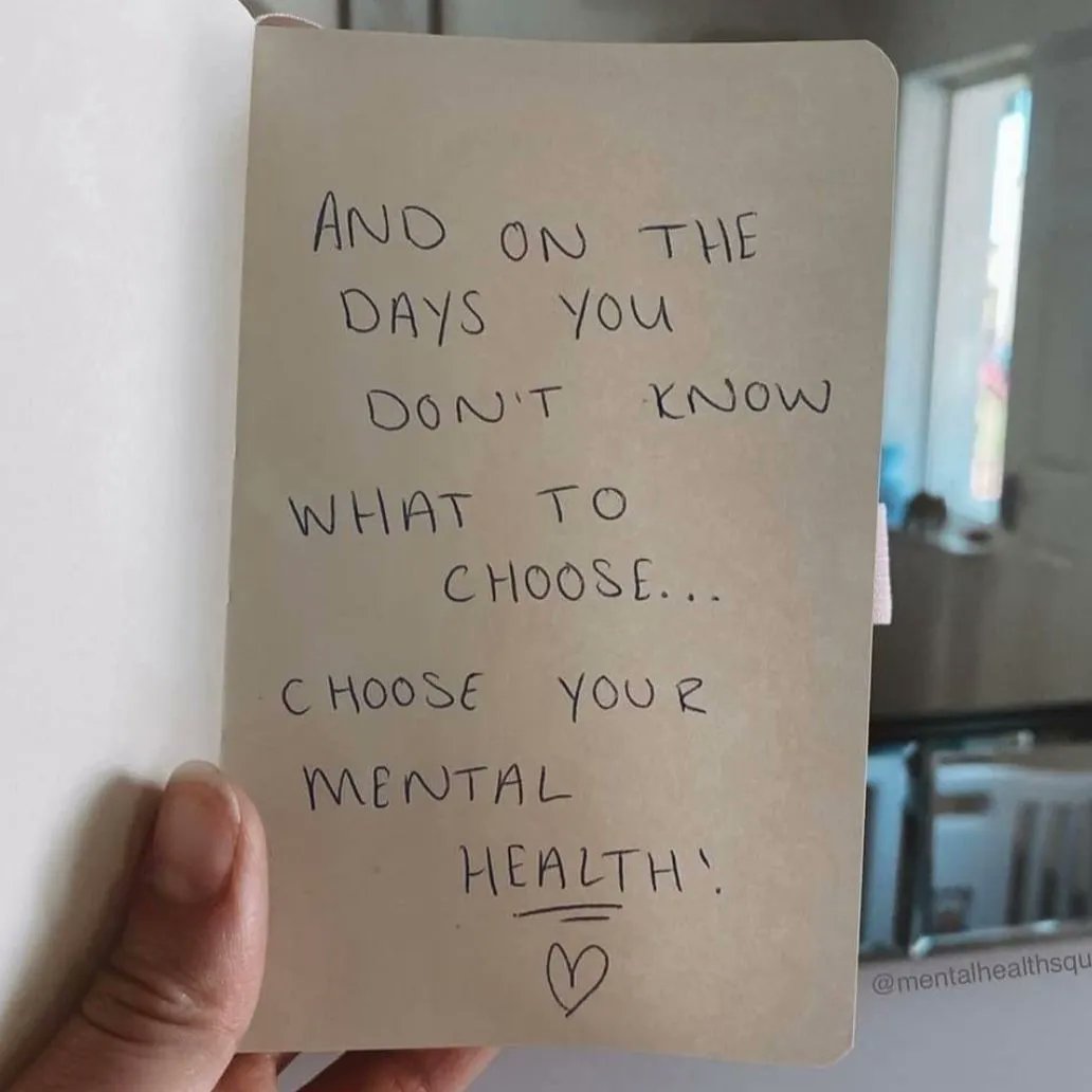 If in doubt - choose your mental health.