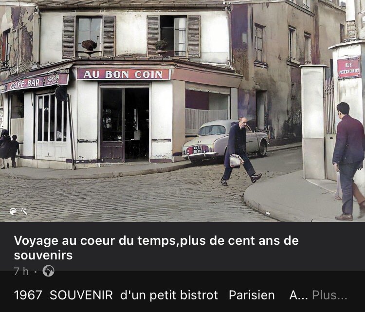 courlispenseur's tweet photo. 1967 #bistrotParisien AU BON COIN  situé rue Pixerecourt, à l’angle avec la rue de la Duee dans le #20eme @monpetit20e 
Aujourd’hui au meme endroit #2022
@Memoire2cite https://t.co/lq3a3ViWhE