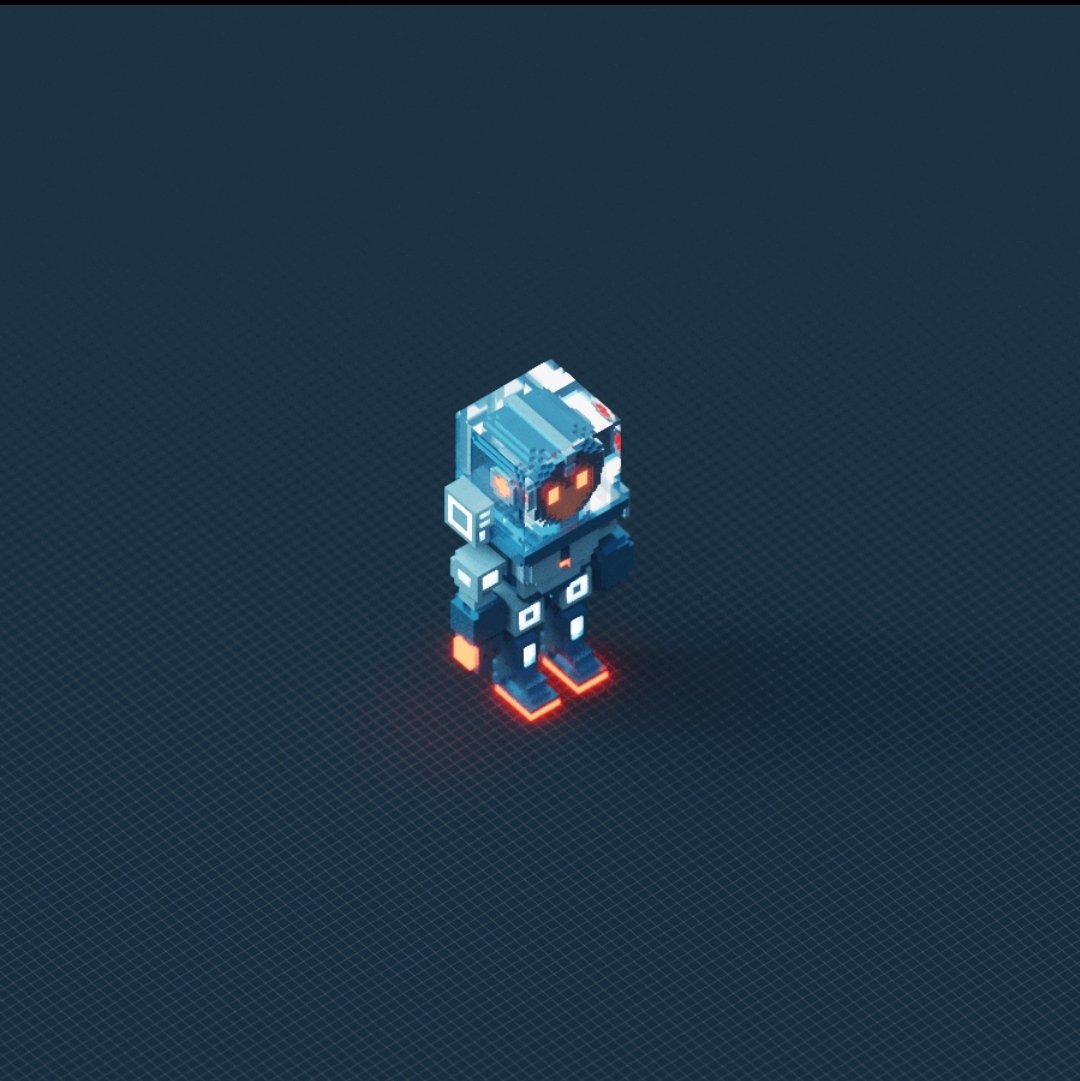 Sn0eks's tweet image. Picked this Cubebot up on the marketplace @EntrepotApp  @Encodend #Cubebot 🔥🚀🤖