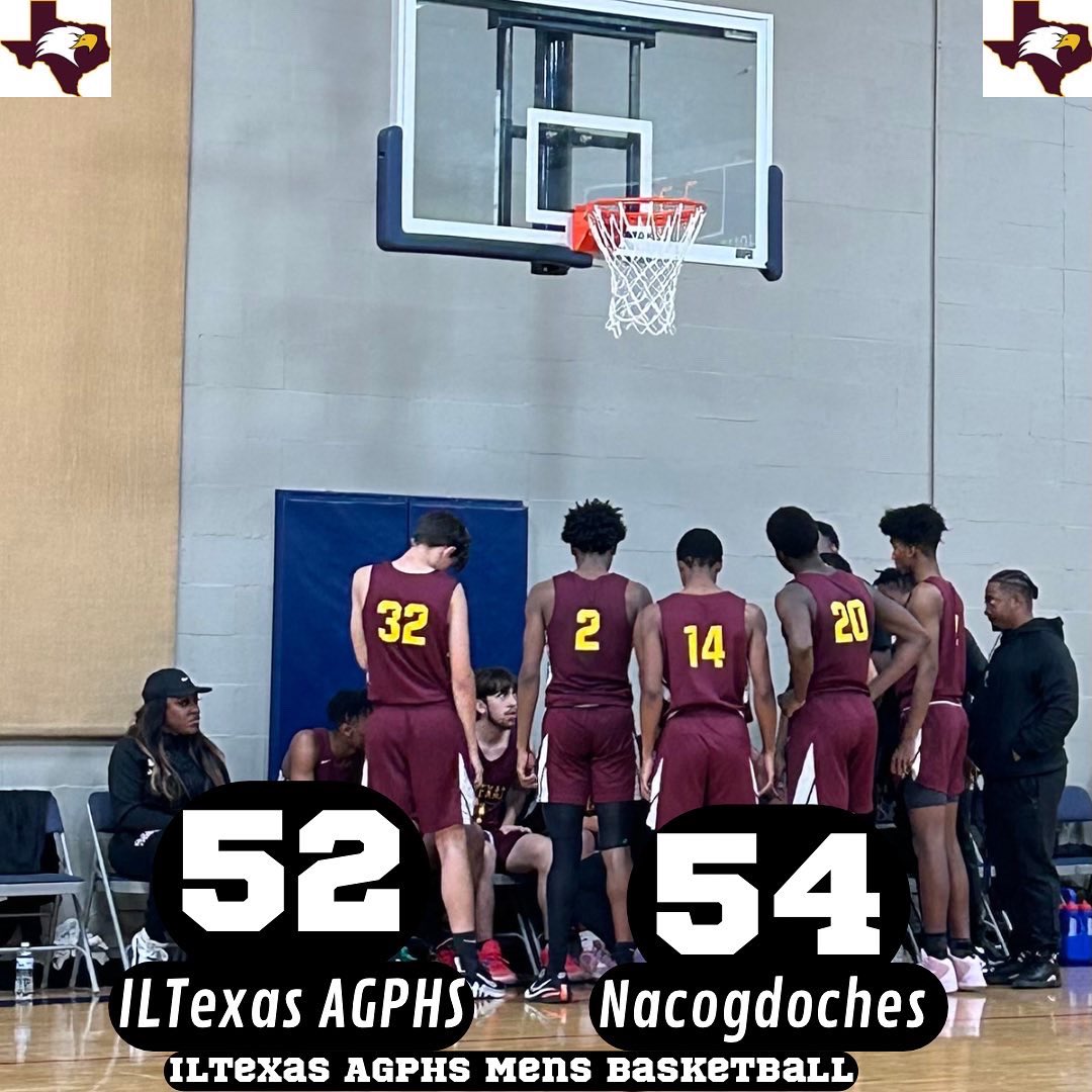 Coach_Turner87's tweet photo. Last night we had tough overtime lost vs Nacogdoches in opening play at the M.T. Rice Tournament. We have another opportunity today to get back on track. We play Montgomery HS at 1:30pm.
Go Eagles π¦
#ILTEXAS #AGPHS #Leadership #OthersBeforeSelf
@TheMTRice @hoopinsider https://t.co/B2jnYWnnUV